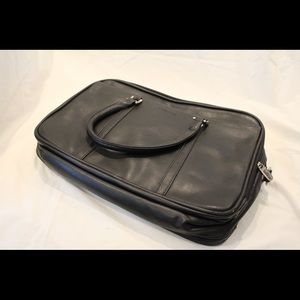 Leather laptop case